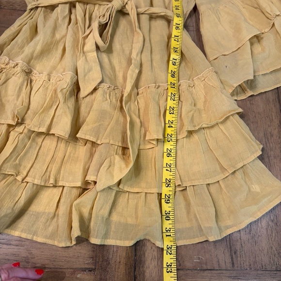 NWT Free People Gretta Mini Dress in Snd/Sable, XS, Wedding Guest Summer Party - Picture 13 of 15